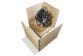 Wooden case with a car motor inside