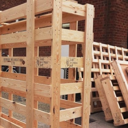 shipping crates