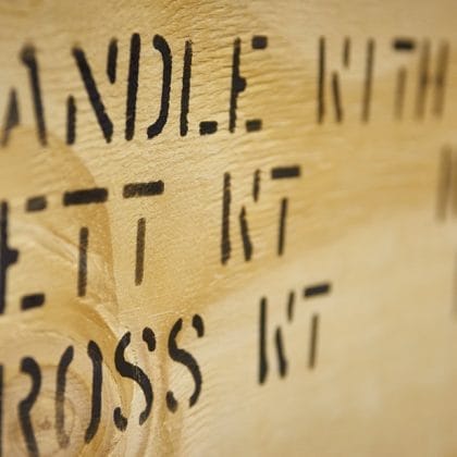 Wood packaging with advanced protective packaging for sensitive medical and engineering equipment