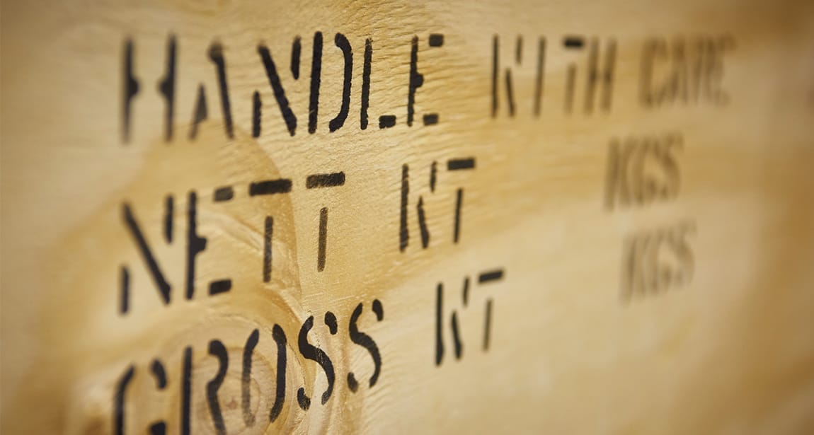Wood packaging with advanced protective packaging for sensitive medical and engineering equipment