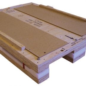 Shock absorbing pallet