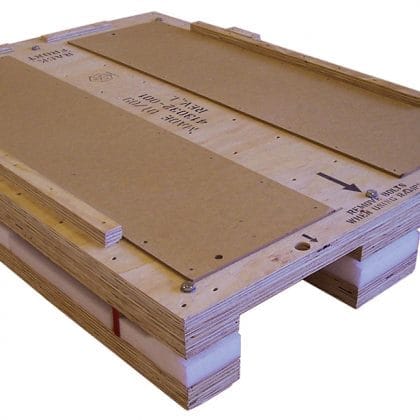 Shock absorbing pallet