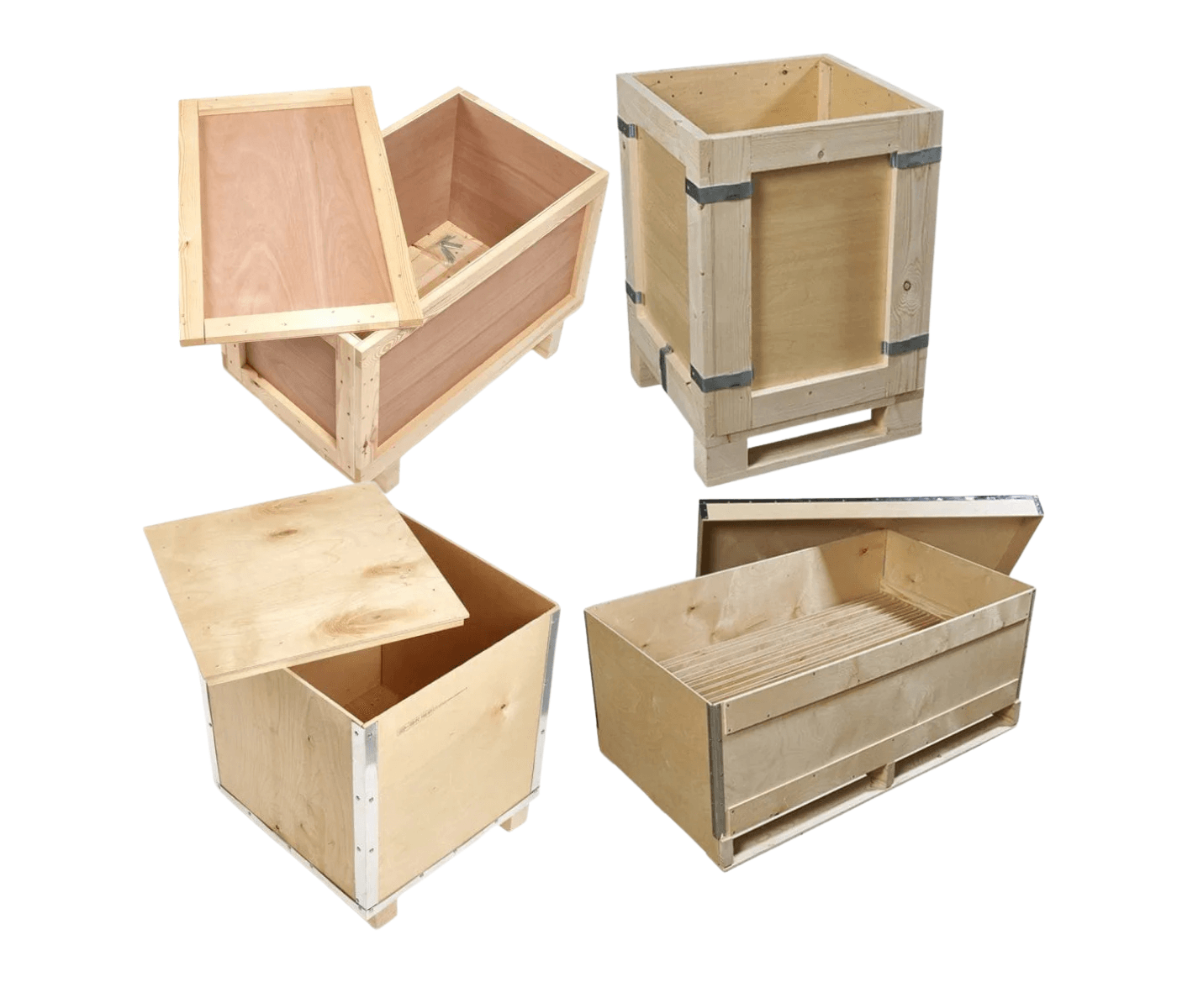 Large custom wooden cases