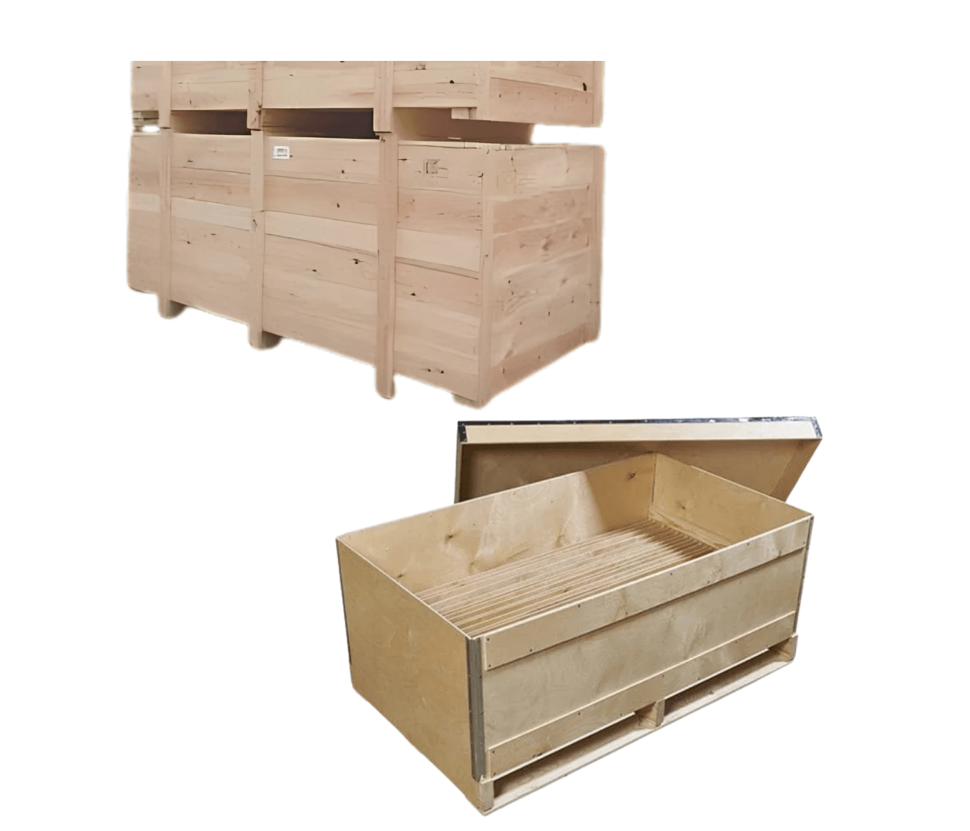 Large custom wooden cases