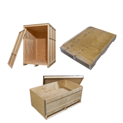 Custom wooden crates, pallets and cases