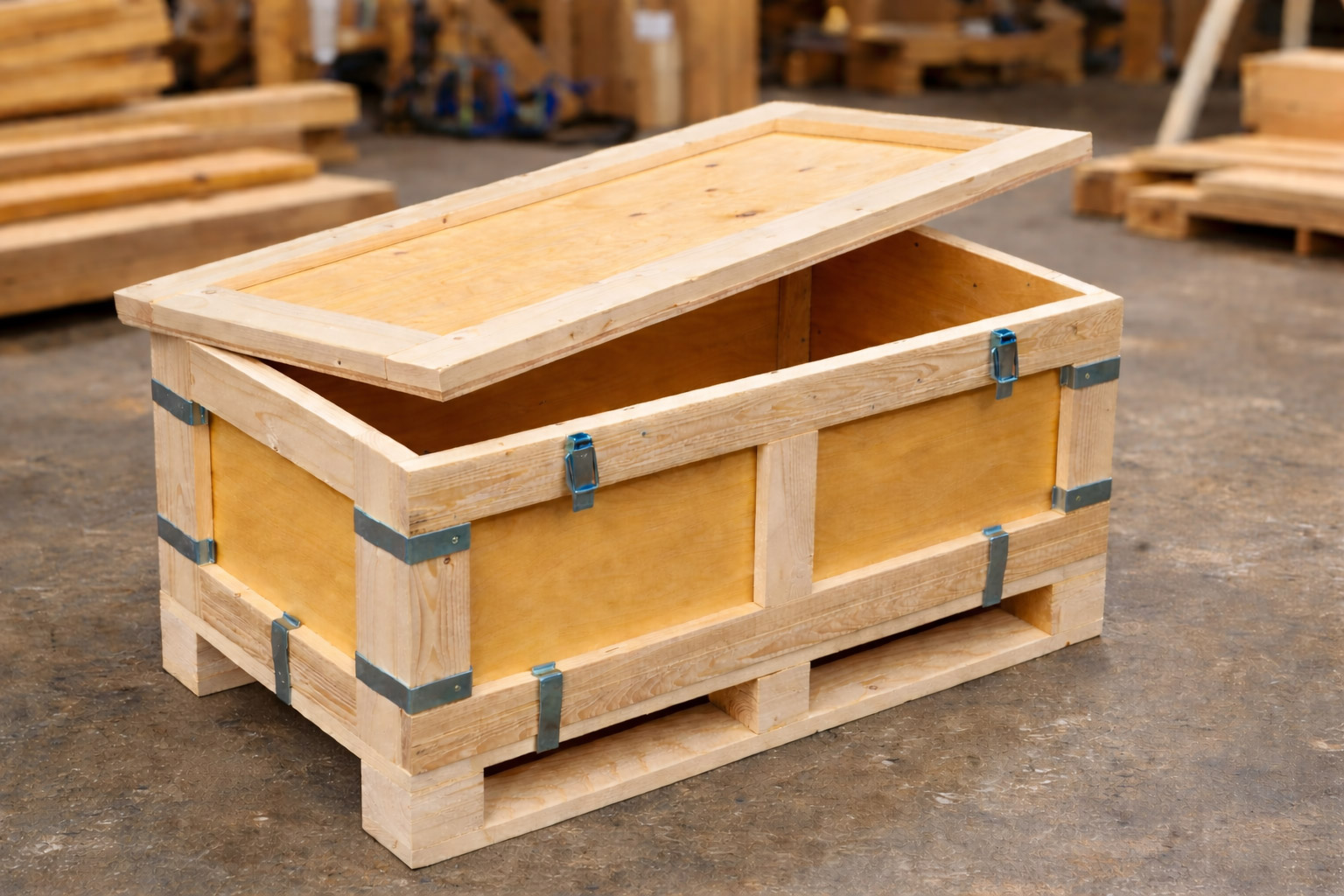 Strong wooden case